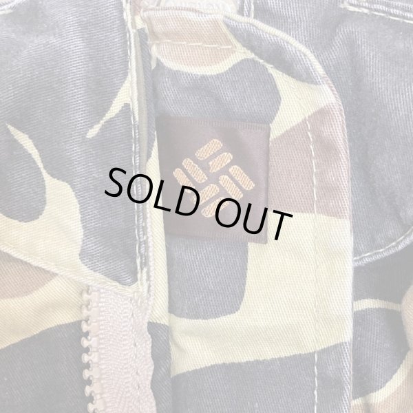 画像39: 80's "COLUMBIA"　EGGPLANT CAMO.　PATTERN　COTTON × NYLON　SHELL　GORE TEX　HUNTING　PARKA　with HOODED　good making !!　 (39)