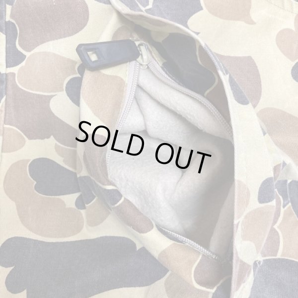 画像16: 80's "COLUMBIA"　EGGPLANT CAMO.　PATTERN　COTTON × NYLON　SHELL　GORE TEX　HUNTING　PARKA　with HOODED　good making !!　 (16)