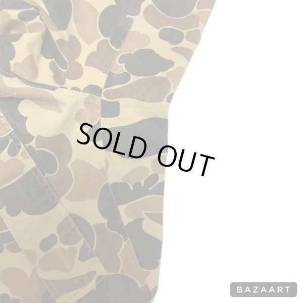 画像9: 80's "COLUMBIA"　EGGPLANT CAMO.　PATTERN　COTTON × NYLON　SHELL　GORE TEX　HUNTING　PARKA　with HOODED　good making !!　 (9)