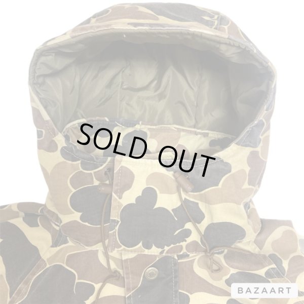 画像5: 80's "COLUMBIA"　EGGPLANT CAMO.　PATTERN　COTTON × NYLON　SHELL　GORE TEX　HUNTING　PARKA　with HOODED　good making !!　 (5)