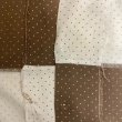 画像6: 50's ”SPIRE　CALIFORNIA"　FRONT PANNEL　切り替えし　BROWN × WHITE　PIN DOT　PRINTED　SHORT SLEEVE　RAYON SHIRTS　SIZE：L　very good design !! (6)