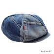 画像23: 60's-　HAND MADE　PATCH WORK　NEWSBOYS　HAT　　"LEVI'S" 　with big 「E」 RED TAB　and　”LEVI'S”　PATER PATCH　and　”LEVI'S”　RIVET BUTTON　　good size !! (23)