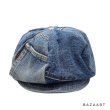 画像22: 60's-　HAND MADE　PATCH WORK　NEWSBOYS　HAT　　"LEVI'S" 　with big 「E」 RED TAB　and　”LEVI'S”　PATER PATCH　and　”LEVI'S”　RIVET BUTTON　　good size !! (22)