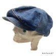 画像16: 60's-　HAND MADE　PATCH WORK　NEWSBOYS　HAT　　"LEVI'S" 　with big 「E」 RED TAB　and　”LEVI'S”　PATER PATCH　and　”LEVI'S”　RIVET BUTTON　　good size !! (16)