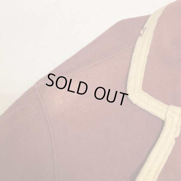 画像25: 30's "T.S.LANKFORD & SONS."　COTTON　MOLESKIN　SCHOOL JACKET　WITH EMBROIDERY (25)
