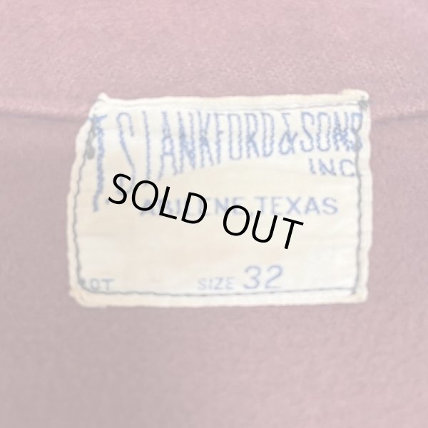 画像3: 30's "T.S.LANKFORD & SONS."　COTTON　MOLESKIN　SCHOOL JACKET　WITH EMBROIDERY (3)