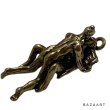 画像1: 70's DEAD STOCK　BRASS　SEX motif　PENDANT TOP　正常位(2) (1)