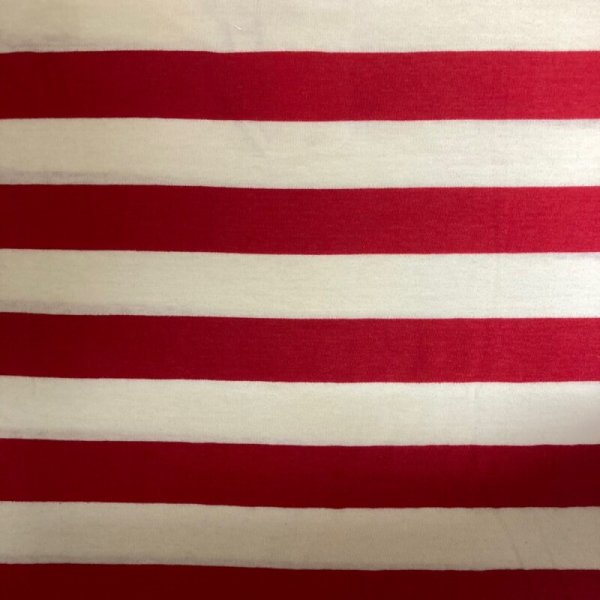 画像10: 80's "ANCHER BAY"　HENRY NECK　RED / WHITE　WIDE BORDER　Tee SHIRTS　SIZE:XL (10)