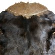 画像9: 1910's- "Georges Causard"　SHAWL COLLAR　REAL　GRIZZLY　HAIR ON HIDE　COAT　SPECIAL　very old !!　　 (9)