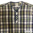 画像6: -60's "ARROW"　ALL COTTON　MADRAS CHECK　HENRY NECK　Tee SHIRTS　with POCKET　SIZE:L (6)