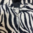 画像6: 50's DEAD STOCK　”ZEBRA”　PATTERN　PRINTED　PULLOVER　FAKE FUR　SHIRTS　with ITALIAN COLLAR　good size !! (6)