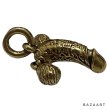 画像4: 70's DEAD STOCK　BRASS　”PENIS"　motif　PENDANT TOP (4)