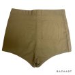 画像7: ”U.S.ARMY”　MILITARY　CHINO SHORT PANTS　with　BELT　and 　BUTTON FLY　FRONT　SIZE：W34　水陸両用 !! (7)