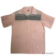 画像1: 50's "PENNEY'S　TOPFLIGHT”　「DAN-RIVER　COTTON」　”PINK × GRAY”　GRADATION　SHORT SLEEVE　SHIRTS (1)