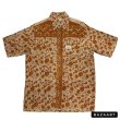 画像1: 70's　”Surf Line　by　LIBETY HOUSE”　SHORT SLEEVE　COTTON　HAWAIIAN　SHIRTS　with　WORK STYLE　PATCH　and　without　VENTILATION　good design !!　 (1)