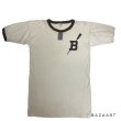 画像1: 60's "CHAMPION"　PRODUCT TAG　「BROWN UNIVERSITY　BOAT TEAM」　Tee SHIRTS　with　RAYON　GAZETTE（チョコチン）　rare !! (1)