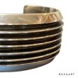 画像8: OLD　”NAVAJO”　”TOM HAWK”　「6 LINE BANGLE」　STERLING SILVER (8)