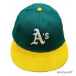 画像2: late 60's　"New Era”　「MLB」　”Oakland Athletics”　OFFICIAL　BASEBALL CAP (2)
