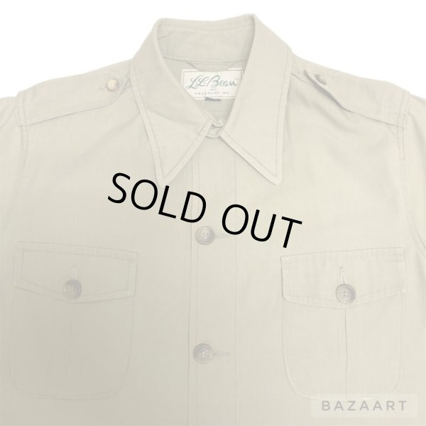 画像5: 70's MINT CONDITION　OLD　”L.L.BEAN”　COOTTON POPLIN　SAFARI JACKET　SIZE:36 (5)