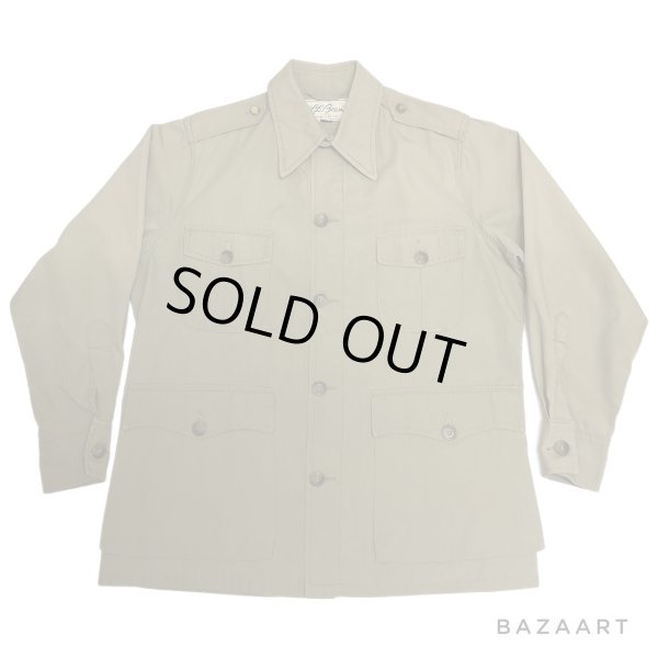 画像1: 70's MINT CONDITION　OLD　”L.L.BEAN”　COOTTON POPLIN　SAFARI JACKET　SIZE:36 (1)