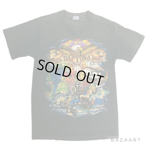 画像1: 1994's　”DAYTONA　BIKE WEEK　1994”　TATTOO　motif　両面 PRINTED Tee SHIRTS (1)