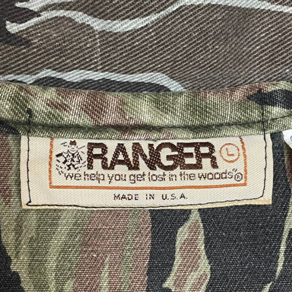 画像3: 80's "RANGER"　REVERSIBLE　2 WAYS　TIGER STRIPE CAMO.　PRINTED　JACKET (3)