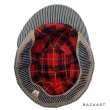 画像10: 50's "Lee"　6 PANNELS    HICKORY STRIPE　WORK CAP　EAR WARMER 内蔵　COTTON FLANNEL LINER (10)