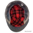 画像11: 50's "Lee"　6 PANNELS    HICKORY STRIPE　WORK CAP　EAR WARMER 内蔵　COTTON FLANNEL LINER (11)