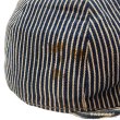 画像13: 50's "Lee"　6 PANNELS    HICKORY STRIPE　WORK CAP　EAR WARMER 内蔵　COTTON FLANNEL LINER (13)