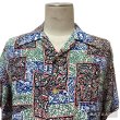 画像20: 50's "DEER CREEK"　ABSTRACT　PANELL　PATTERN　RAYON　HAWAIIAN SHIRTS　good printed !!　good condition !! (20)