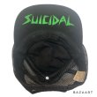 画像8: 80's OLD　"SUICIDAL　TENDENCIES”　COTTON × MESH　CAP　BLACK / GREEN　RARE COLOR !! (8)