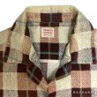 画像6: 50's "PENNEY'S"　PRINTED　COTTON FLANNEL　SHIRTS　マチ付き!!　SIZE:M (6)