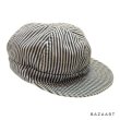 画像19: 60's　PRINTED　HICKORY STRIPE　6 PANNELS　WORK CAP (19)