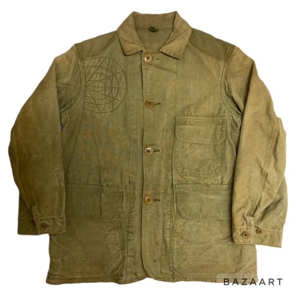 画像1: 30's "SEARS　FIELD MASTER”　OLIVE GREEN DUCK　HUNTING JACKET (1)