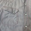 画像9: 50's "Wrangler"　COTTON　POPLYN　「GRAY × PINK」　CHECK　PATTERN　WSTERN　SHIRTS　WITH　DIAGONAL　POCKET　SIZE表記：15 1/2 - 34 (9)