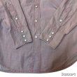画像11: 50's "Wrangler"　COTTON　POPLYN　「GRAY × PINK」　CHECK　PATTERN　WSTERN　SHIRTS　WITH　DIAGONAL　POCKET　SIZE表記：15 1/2 - 34 (11)