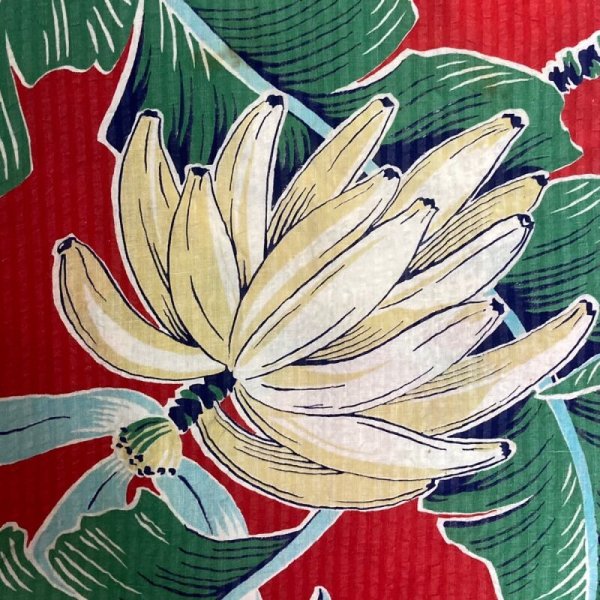 画像8: 50's ”Gantner”　SEERSUCKER　「BANANA」　PATTERN　HAWAIIAN　SHIRTS　good motif !! (8)