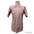 画像20: 40's "Custom Talored For US”　COTTON OXFORD　SHORT SLEEVE　SHIRTS　マチ付き　good design !! (20)