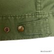 画像11: 50's "SEARS　ROEBUCKS"　GREEN　COTTON SATEEN　JACKET　with WALDES　KOVER ZIPPER　 (11)