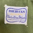 画像3: 50's "SEARS　ROEBUCKS"　GREEN　COTTON SATEEN　JACKET　with WALDES　KOVER ZIPPER　 (3)