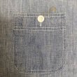 画像6: 60's　WORK CHAMBRAY SHIRTS　with BACK PRINTING (6)