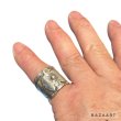 画像14: 30's "NAVAJO"　”P.A. Smith”　「卍」「THUNDERBIRD」 MOTIF STERLING SILVER RING　 (14)