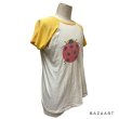 画像9: 70's "lady beetle（7星てんとう虫）”　ラグラン・スリーブ　PRINTED Tee SHIRTS　（しみこみPRINT） (9)