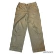 画像2: 1945's "U.S.ARMY"　BUTTON FLY　CHINO　PANTS　サイド ダブル・ステッチ　SIZE：W 32 × L 29 (2)