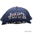 画像4: 80's "SUICIDAL　TENDENCIES”　MESH CAP　NAVY　RARE COLOR !! (4)