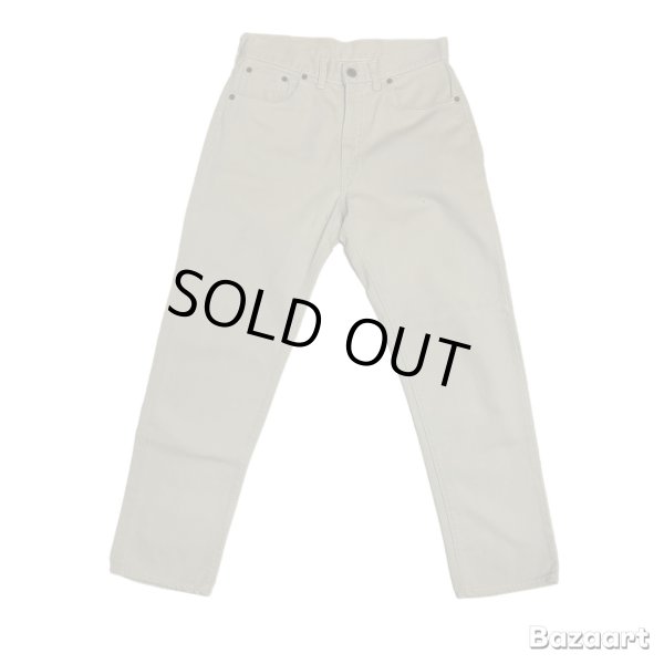画像3: 60's "LEVI'S　911 B"　COTTON　PIQUE　PANTS　big E　WAIST SINGLE STITCH　SIZE：W 32 × L 28 (3)