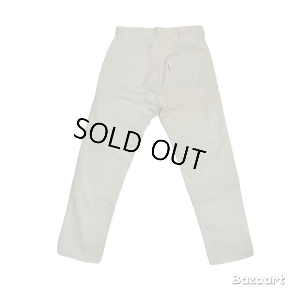 画像4: 60's "LEVI'S　911 B"　COTTON　PIQUE　PANTS　big E　WAIST SINGLE STITCH　SIZE：W 32 × L 28 (4)
