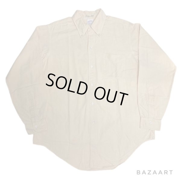 画像1: 80's-90's OLD　"BROOKS BROTHERS"　BUTTON DOWN  SHIRTS 　ALL COTTON　"6 BUTTONS"　size：16 1/2 - 4 (1)