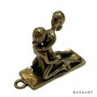 画像1: 70's DEAD STOCK　BRASS　SEX motif　PENDANT TOP　座位 (1)