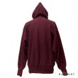 画像21: 80's " 1 wash "　Champion Reverse Weave　PRINTED　SWEAT PARKA　BURGUNDY　SIZE表記：L　very good printed !! (21)